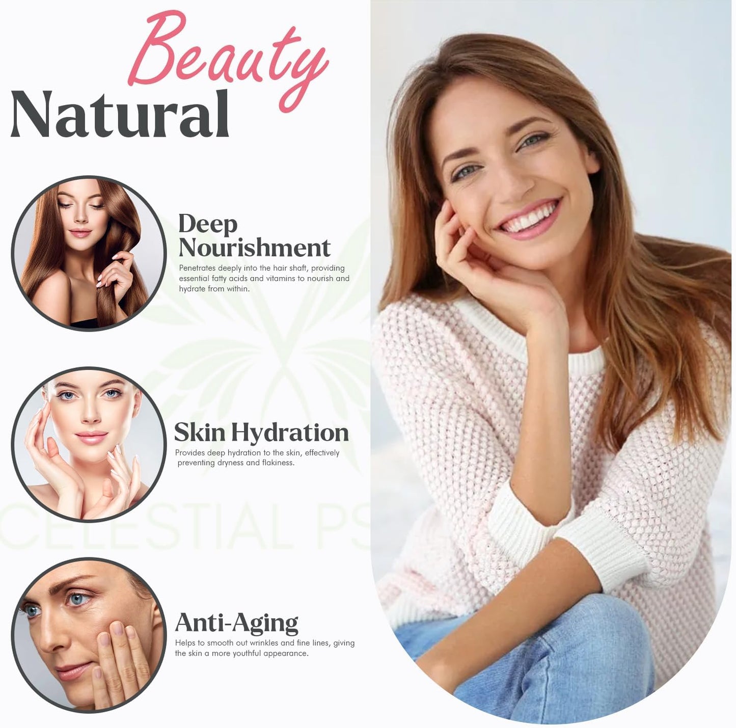 USDA Certified Organic Rosehip Seed Oil (1 Oz) 100% Pure Natural, Chemical-Free, Hair Moisturizer, Skin Hydration, Natural Beauty, Anti-Aging, Wrinkles Reduction, Antioxidants