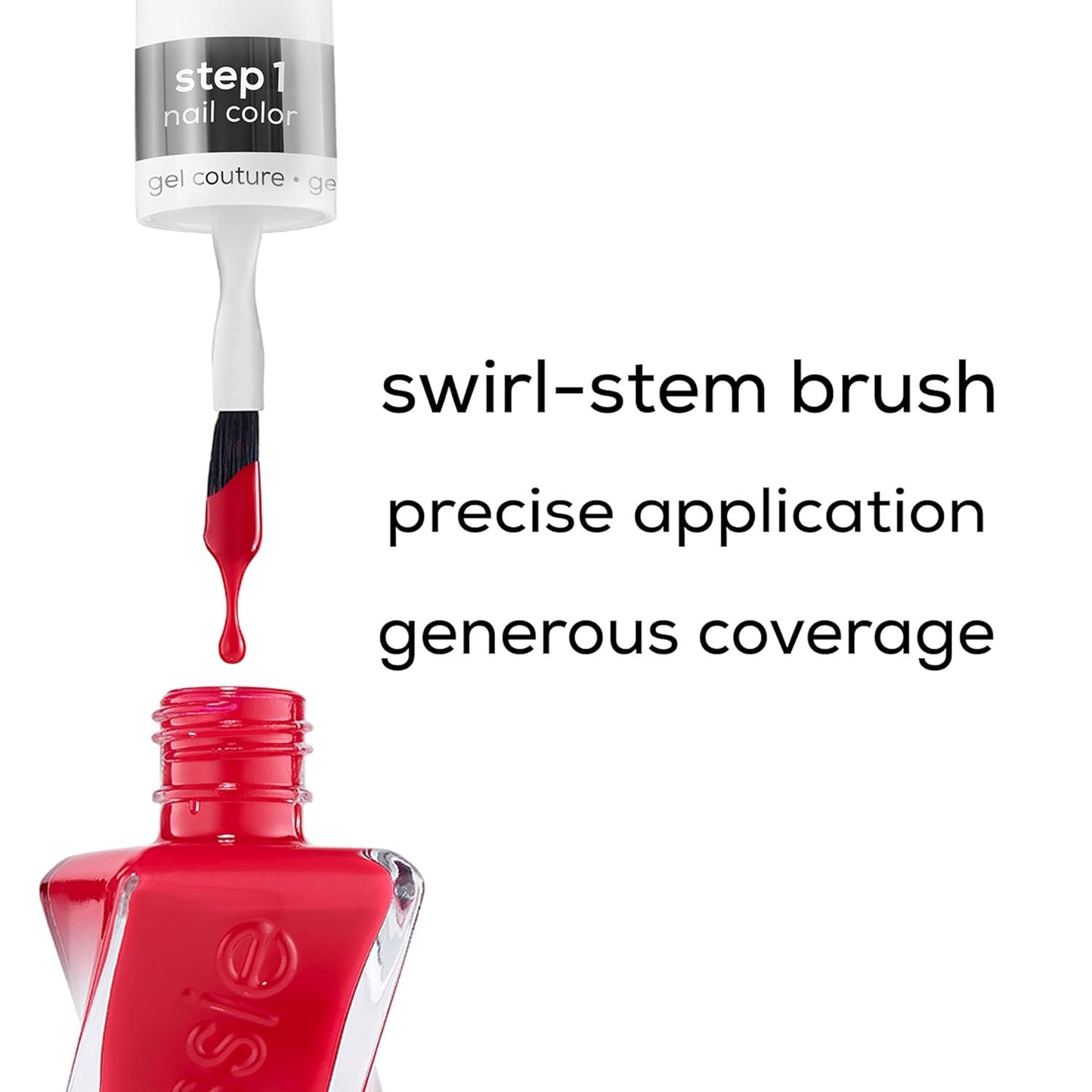 Essie Gel Couture Longwear Nail Polish Kit, Sheer Nude Pink, Fairy Tailor + Top Coat, 0.46 fl oz each