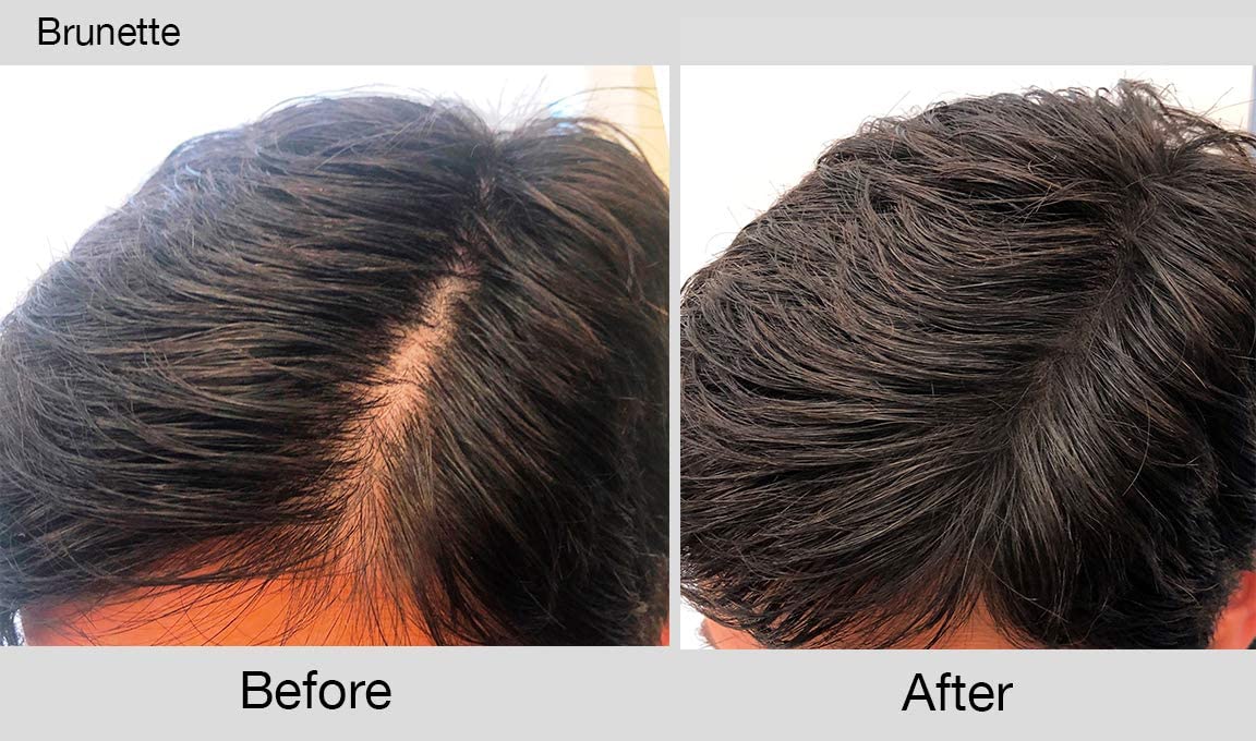 Joan Rivers Great Hair Day Root Touch Up Powder and Hair Color Stick - Root Cover Up Hair Powder and Root Touch Up Stick for Thicker, Fuller Looking Hair (Brunette)