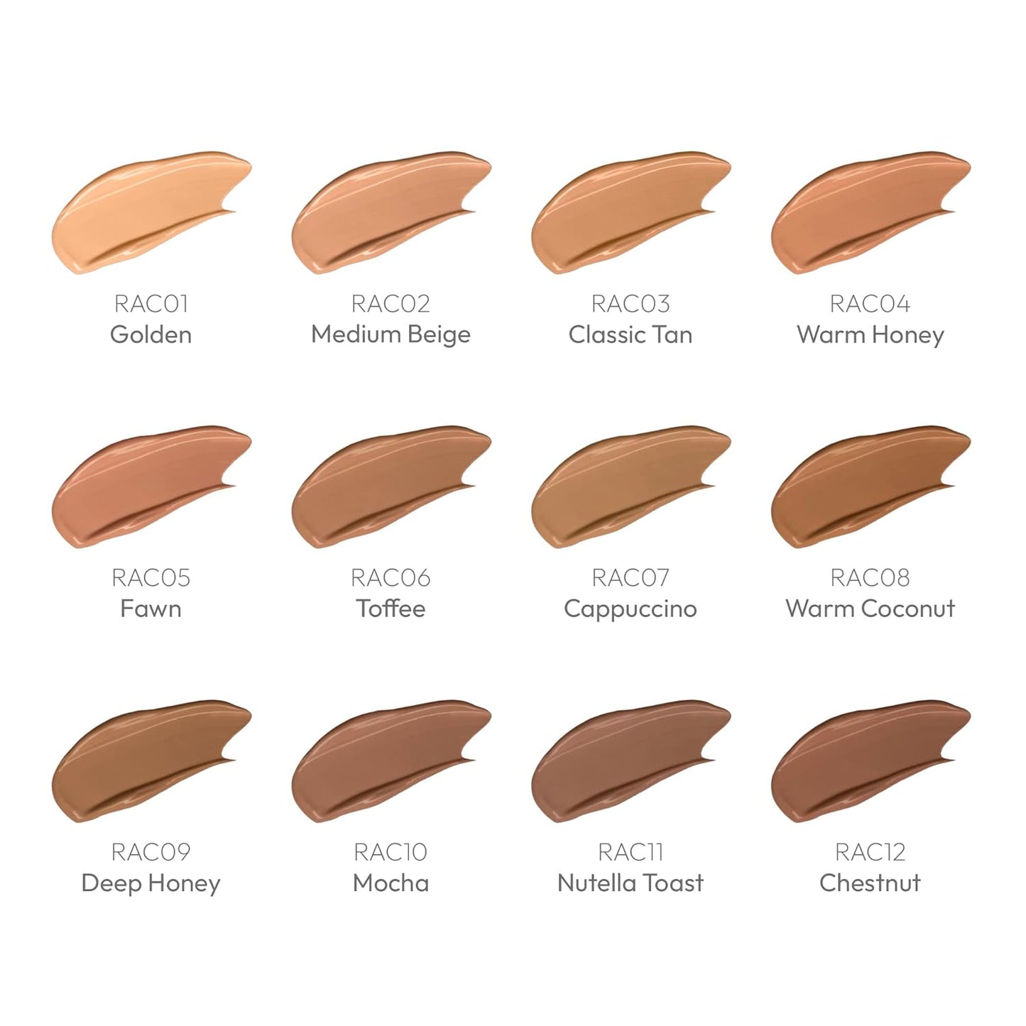 Ruby Kisses All Day Concealer Lightweight Full Coverage Multi-Use Concealer 0.13 Fl Oz (Deep Honey)