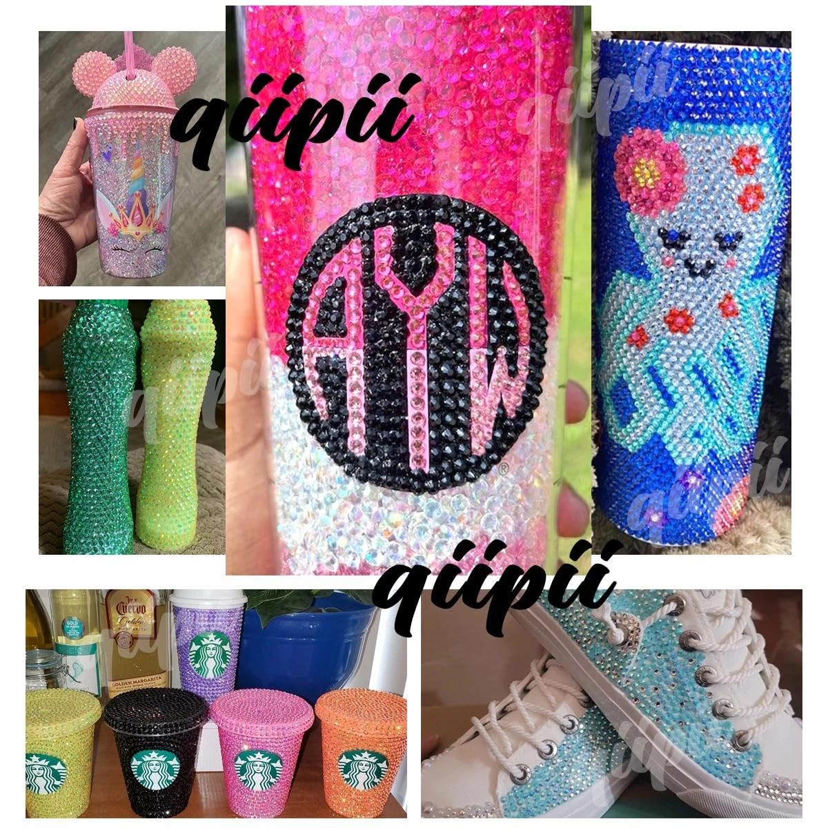 Transparent Clear Light Green AB Resin Rhinestones for Crafting 3mm 4mm 5mm Flatback Jelly Stones Diamonds Crystals Gems Charms for Nails Face Eyes Makeup Tumblers Bottles Crafts Clothes Shoes