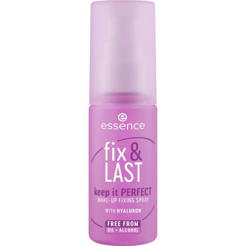essence | Fix & Last Keep It Perfect Makeup Fixing Spray | Weightless, All-Day Setting | Vegan & Cruelty Free