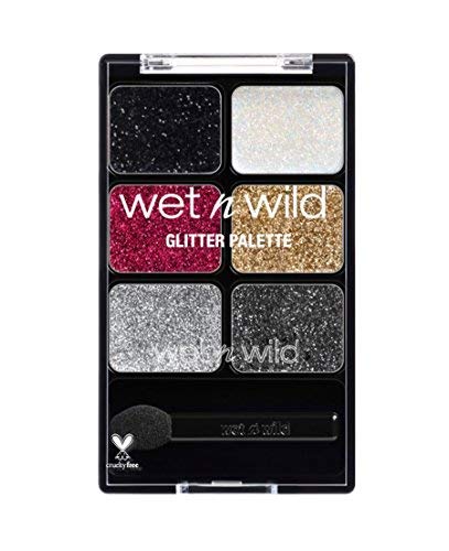 wet n wild Fantasy Makers Glitter Shimmering Eyeshadow Palette Heavy Metals