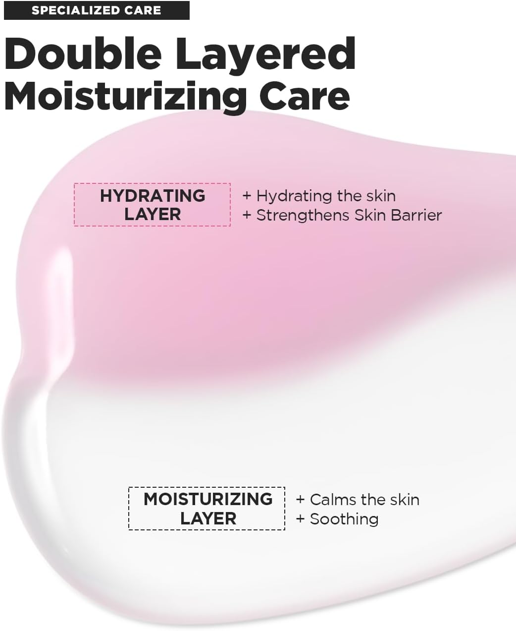 SKINRxLAB MadeCera Cream Double Essence Korean Toner 2 Pack - Hydrating and Soothing Toner with Milk Protein, Ceramide, Beta-Glucan - Moisturizing Strawberry Milky for Irritated Skin