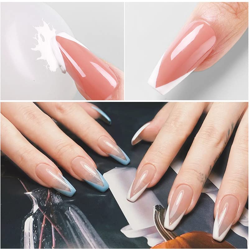 Nail Art Stamper - Clear Silicone Stamper with Scraper, Transparent Jelly for DIY Manicure & Nail Art