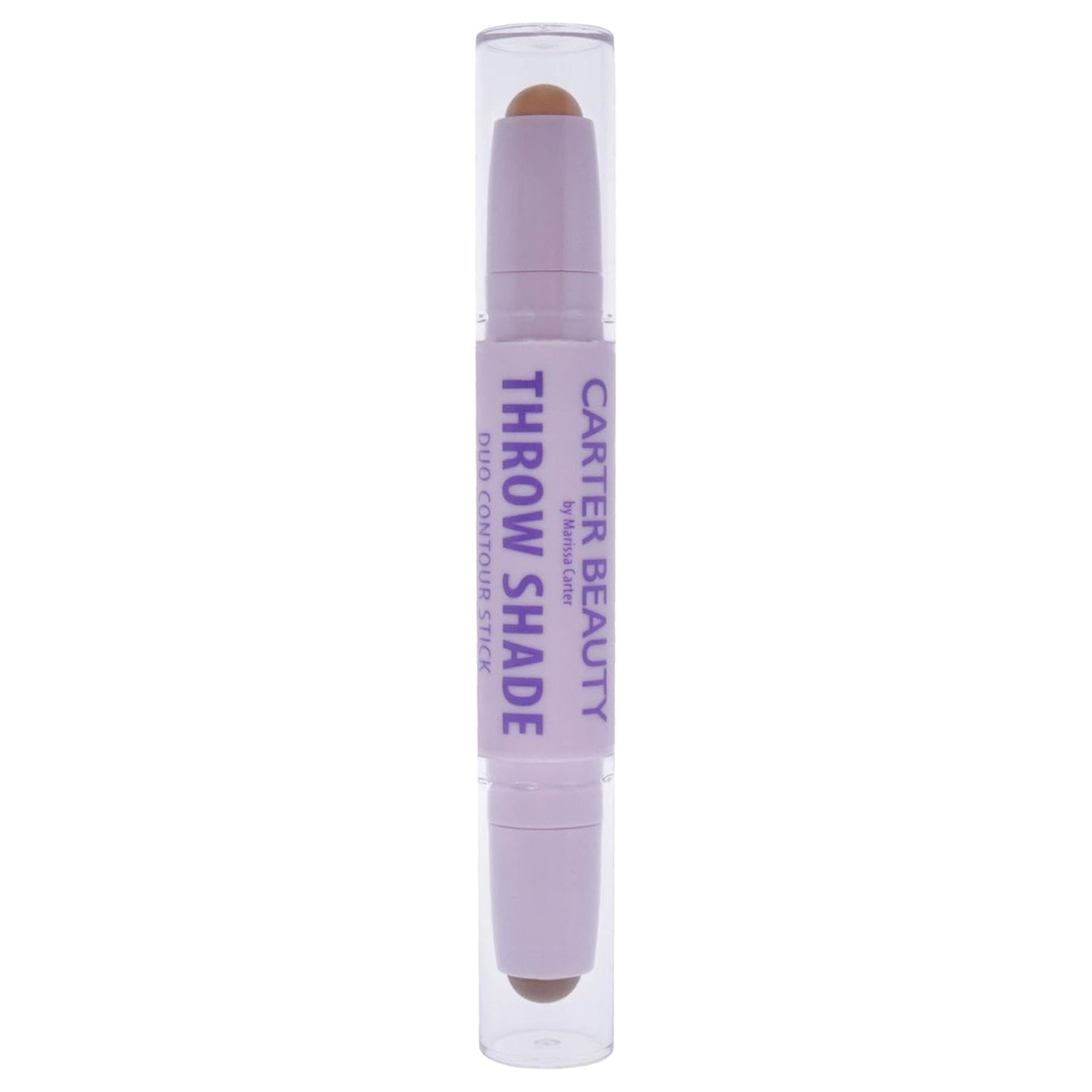 Carter Beauty By Marissa Carter Throw Shade Duo Contour Stick- Adds Definition To The Face - Conceals And Corrects The Complexion - Easily Blendable - Cruelty-Free - Medium - 0.08 Oz