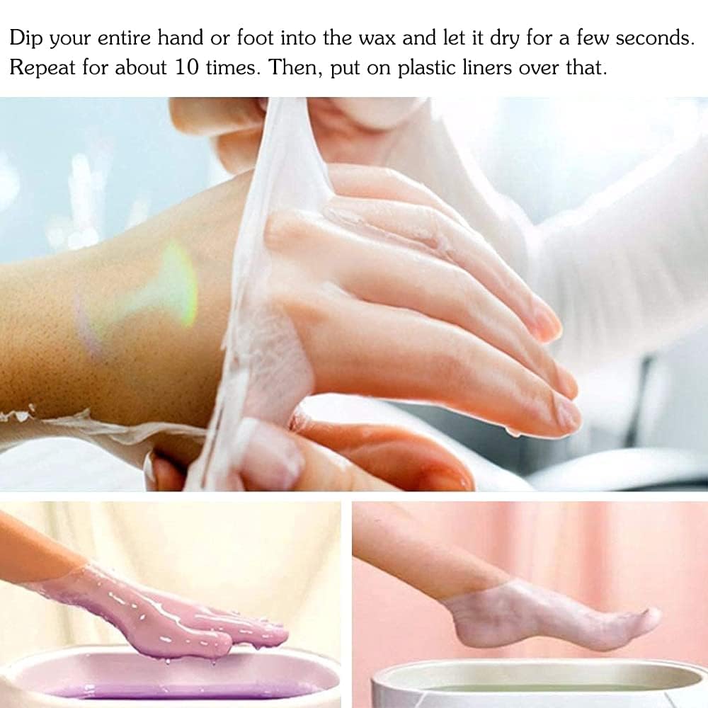 Toyar Paraffin Wax Refills, 12 Pack Peach Scented Paraffin Wax Beads Blocks for Paraffin Bath, Paraffin Wax Machine Refills for Hand Feet Dry Skin,Rrelieves muscle fatigue, Hydration and nourish