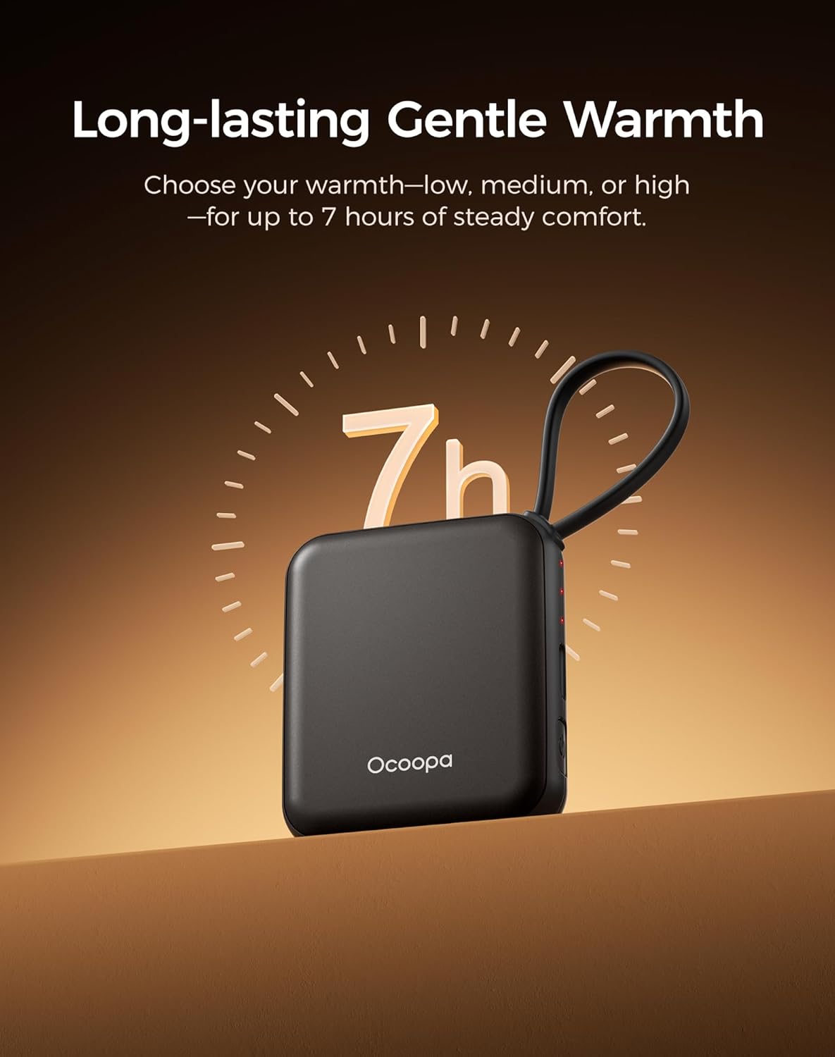 Ocoopa Hand Warmers Rechargeable UT5 Nano – Slim Electric Pocket Heater, Smart Temp Control, 14Hrs Battery, UL Safety, Artists in Bloom Design, Practical Gifts for Women, Christmas, Outdoor, Office