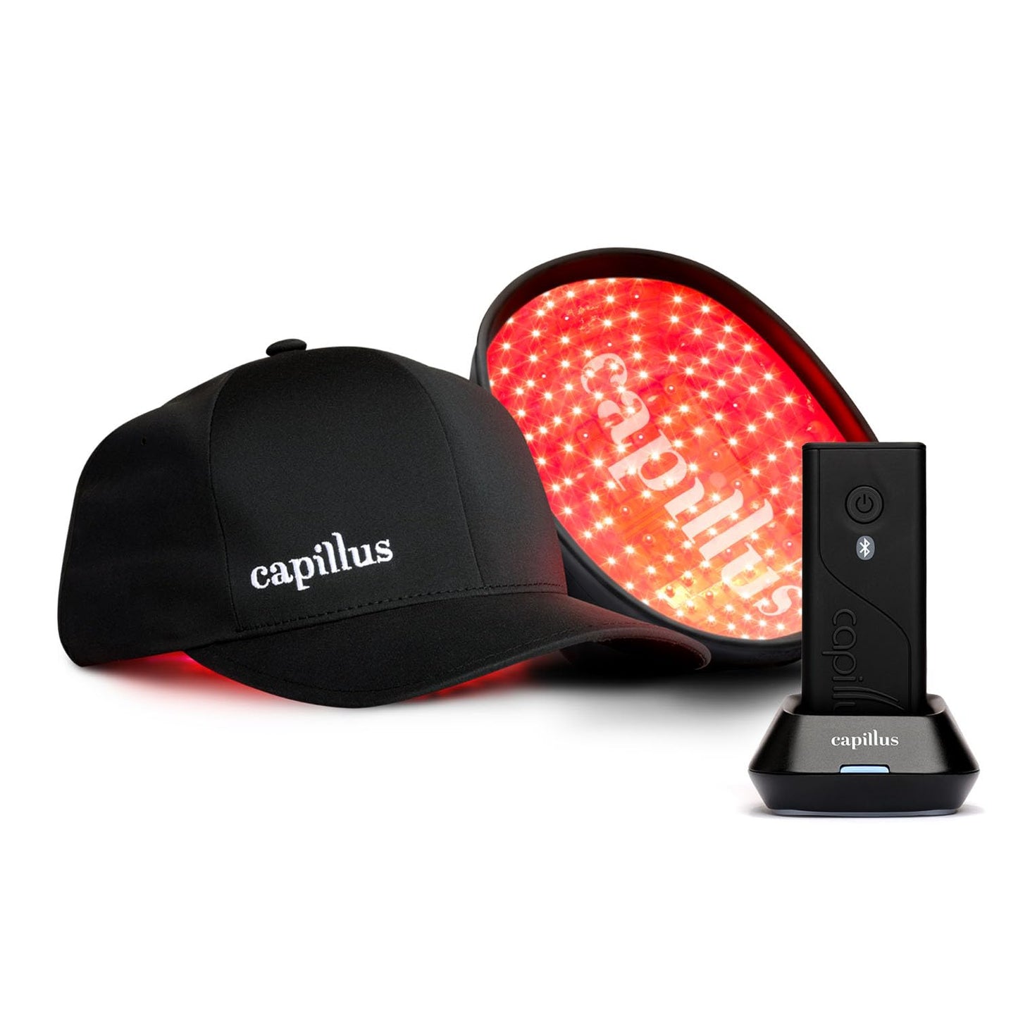 Capillus SPECTRUM Red Light Hair Therapy Hat, Laser Hair Growth Cap, Red Light Therapy for Hair Growth, Hair Red Light Therapy Red Light Cap Hair Regrowth 312 Low Level Laser Therapy + Bluetooth App