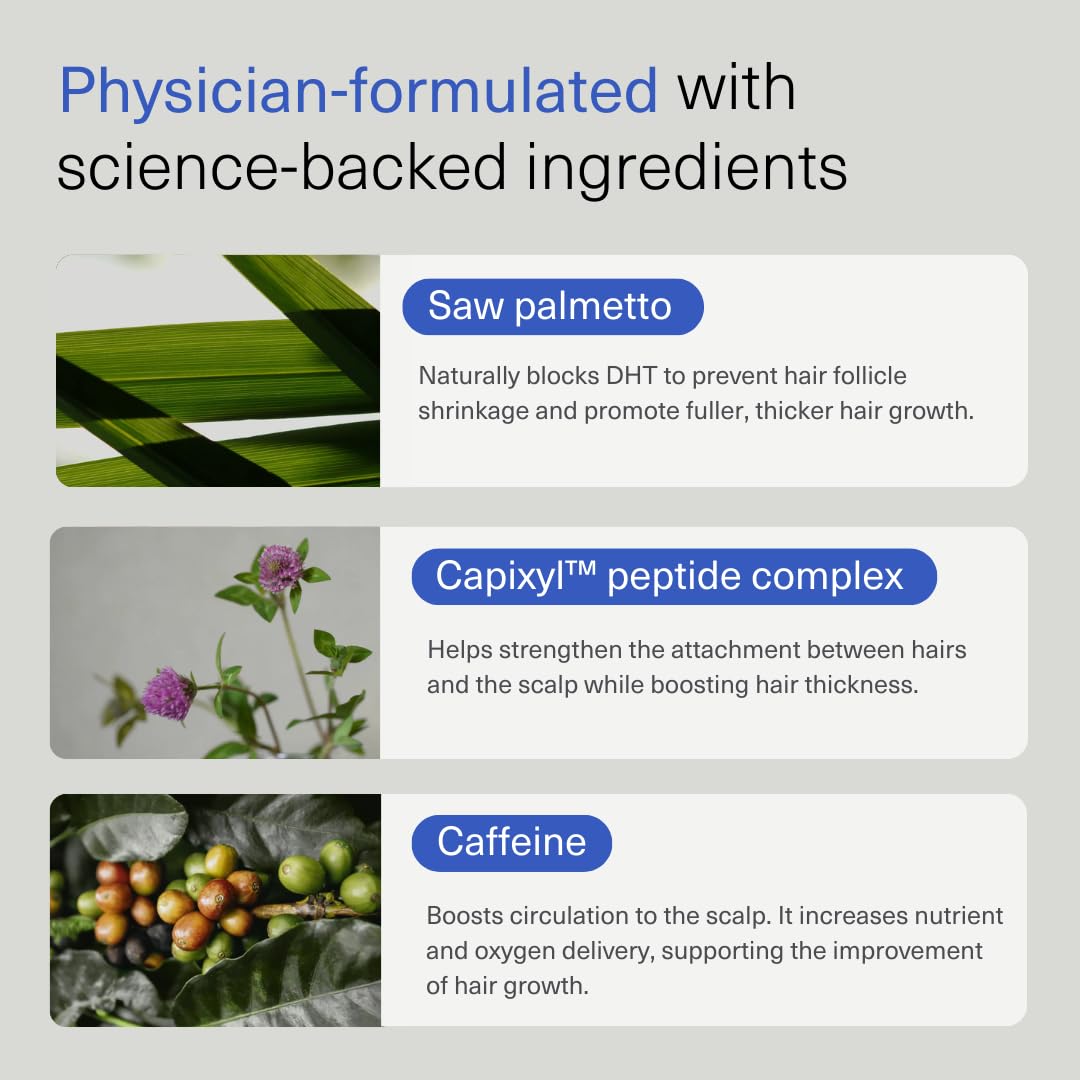 XYON Defend Hair & Scalp Serum | Men's | Scalp Hydration | Prevent Hair Loss | Defend Against DHT | Strengthen Hair | Potent Ingredients