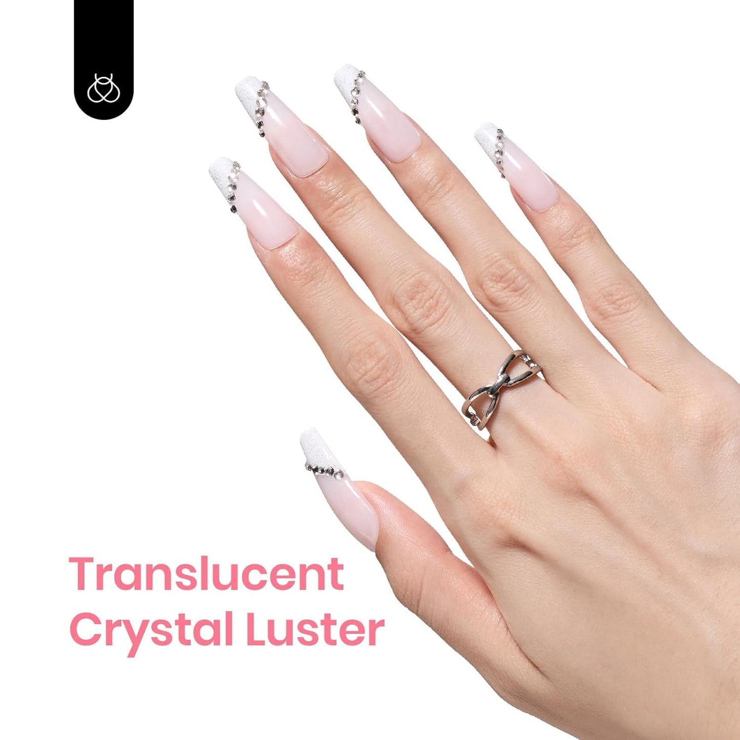 Beetles Milky Pink Gel Nail Polish, 15ml Nude Pink Jelly Neutral Color Polish Set Translucent Sheer Gel Nail Concealer Soak Off Uv LED Nail Lamp French Nail Art Gifts for Her Women