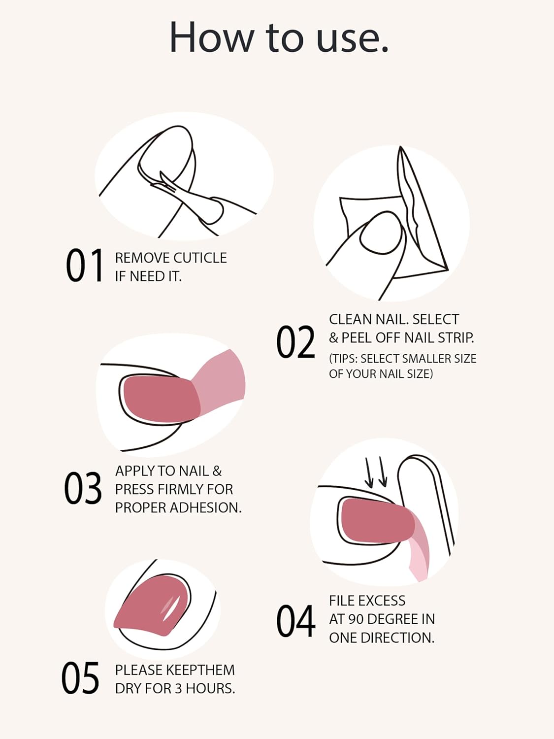 Pre Cured Gel Nail Strips - 44PCS Salon Quality Gel Nail Stickers - Long Lasting Polish Wraps for Women no UV Light Needed Easy Apply& Remove (Gilded Desire Gold)