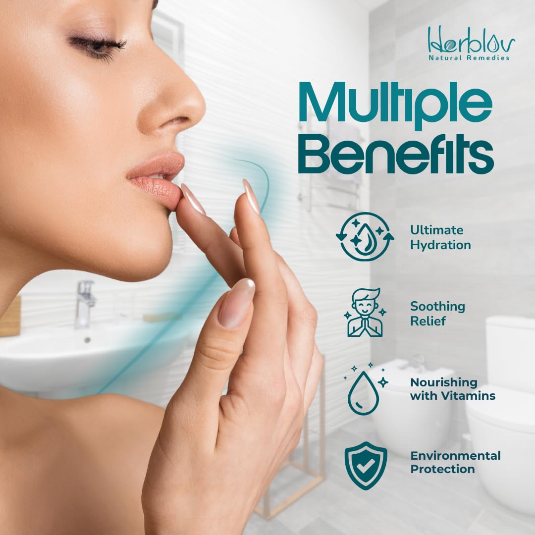 Beef Tallow Lip Balm – Natural Tallow Beeswax Chapstick – Hydrating Moisturizer Grass Fed Bison Tallow Balm Lip Care – Soothes Chapped, Dry Lips, Sensitive Skin – Long Lasting & Vitamin Rich USA-Made