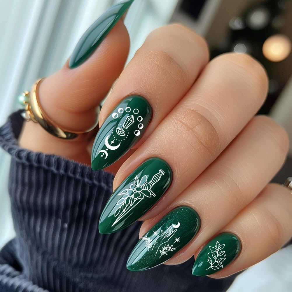 PH PandaHall 3pcs Moon Sun Nail Art Stamping Plate Nail Stamper Dreamcatcher Nail Stamping Plate Nail Stencils Print Nail Stencils Stainless Steel Nail Image Plates for Nail Art Design Manicure Salon