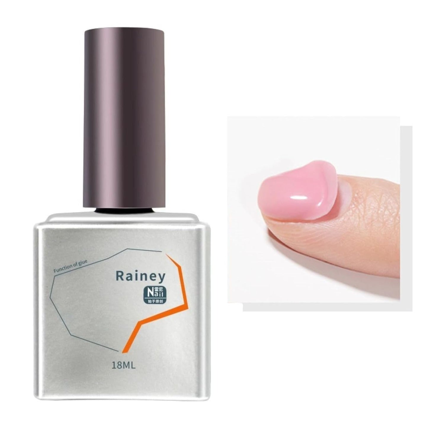 Peel Off Gel Base Coat - Peel Off Base Coat - Peel Off Base Coat Gel Clear Foundation for Use - Peel Off Nail Polish Base Coat No Required UV/LED