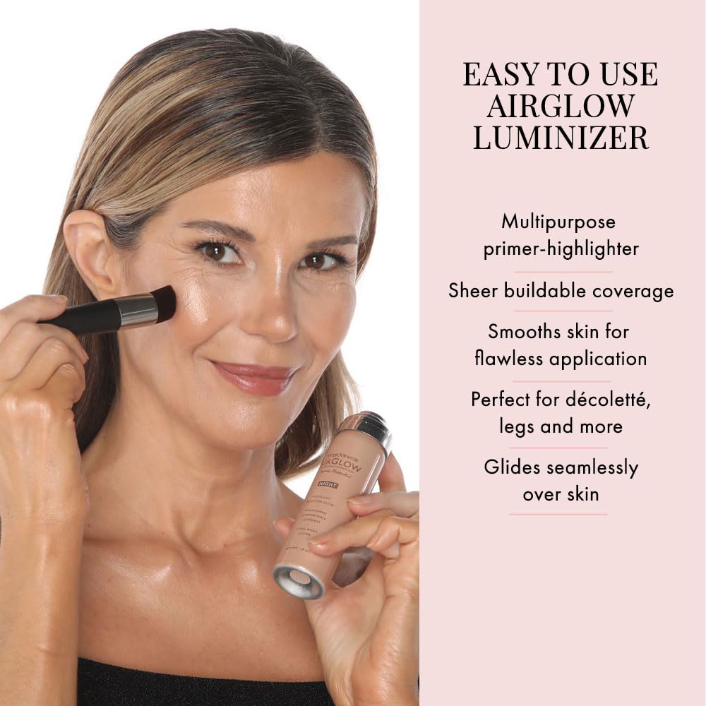 Jerome Alexander MagicMinerals AirGlow Tinted Highlighting Night Mist, Illuminating Airbrush Tinted Moisturizer Spray | Bronze Glow