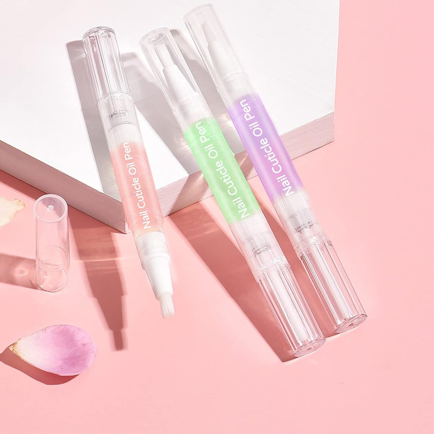 Nail Cuticle Oil Pen 18 Scents Gel Nail Oil Pen Nourishment Polish With Vitamins Moisturized Cuticle Care