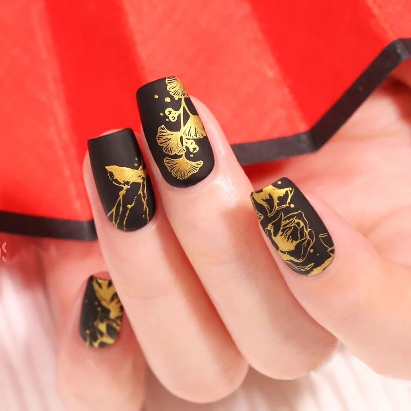 Nail Art Stamper - Clear Silicone Stamper with Scraper, Transparent Jelly for DIY Manicure & Nail Art