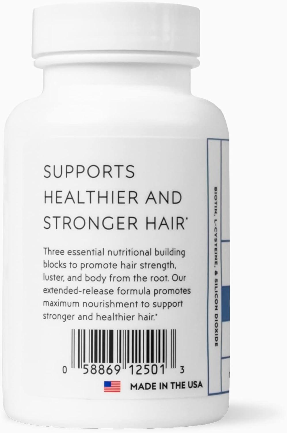 Elon Matrix 5000 - Biotin 5000mcg Vitamins for Hair Growth w/Extended Release - Promotes Healthy & Strong Hair & Nails - (60 Day Supply)