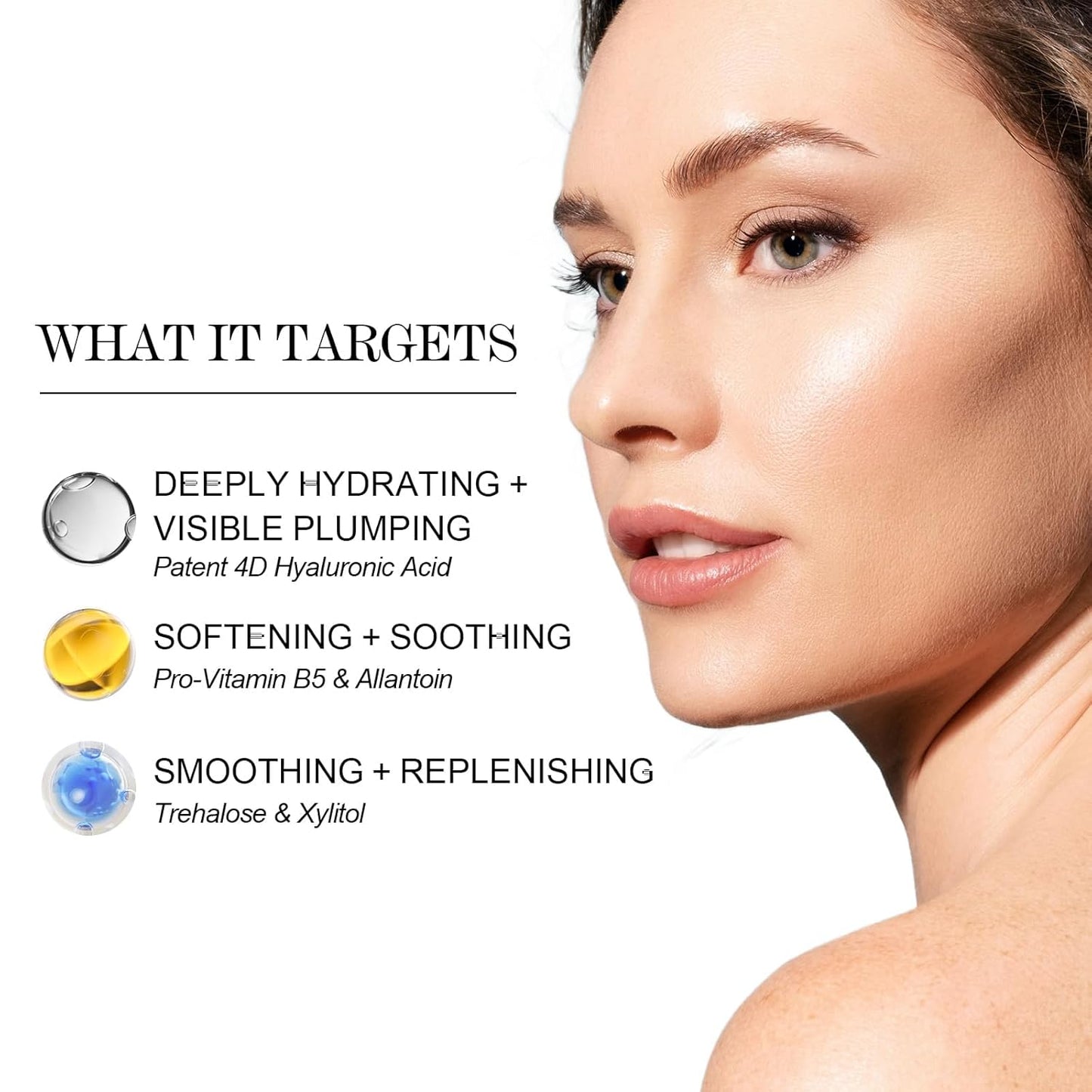 ZealSea Hyaluronic Acid Serum for Face, Hydrating Microneedling Serum, EWG Certified for Sensitive Skin, Vegan Fragrance Free Non-Comedogenic Absorb Quickly, Pure Hyaluronic Acid Anti-Aging 1 Oz*2