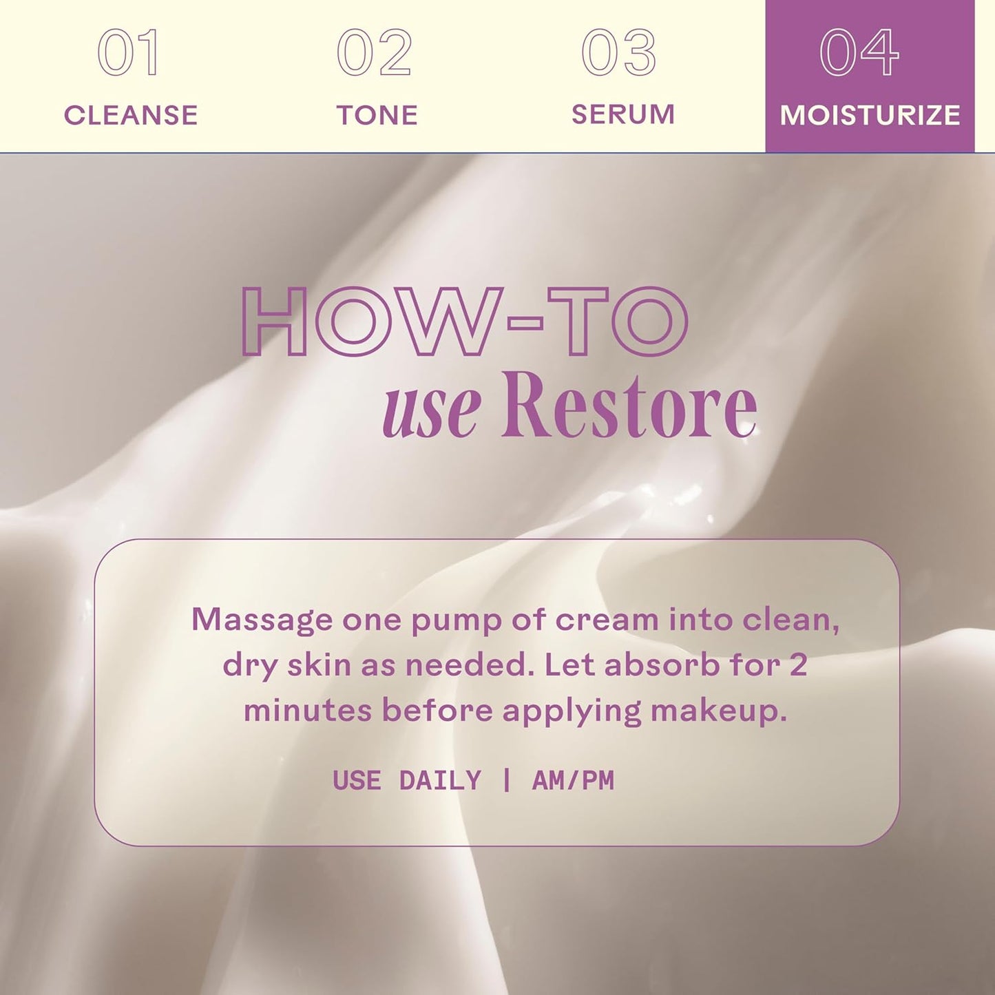 Three Ships Restore Barrier Repair Cream with Ceramides + Gotu Kola - Supports Skin Barrier, Soothes Redness, Lightweight Daily Face Moisturizer (40g)