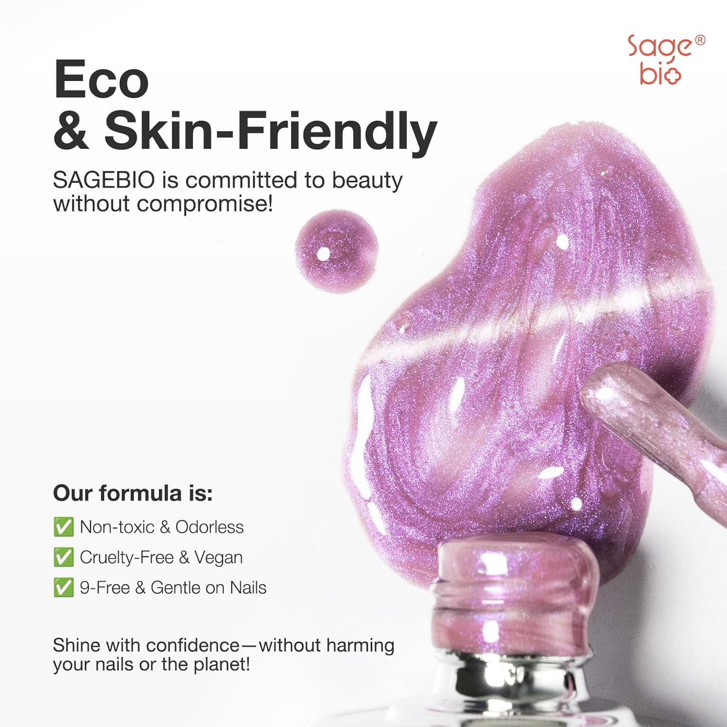 15ml Cat Eye Gel Nail Polish with Magnet Shimmer Glass Bead Effect 03