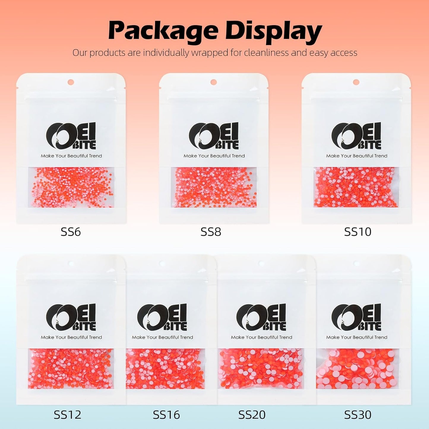 Neon Hyacinth Flatback Rhinestones, Glass Rhinestones for Nail Art and Craft, Glue Fix, Loose Crystal Gemstones(Neon Hyacinth, SS16, 1440pcs, 3.8-4.0mm)