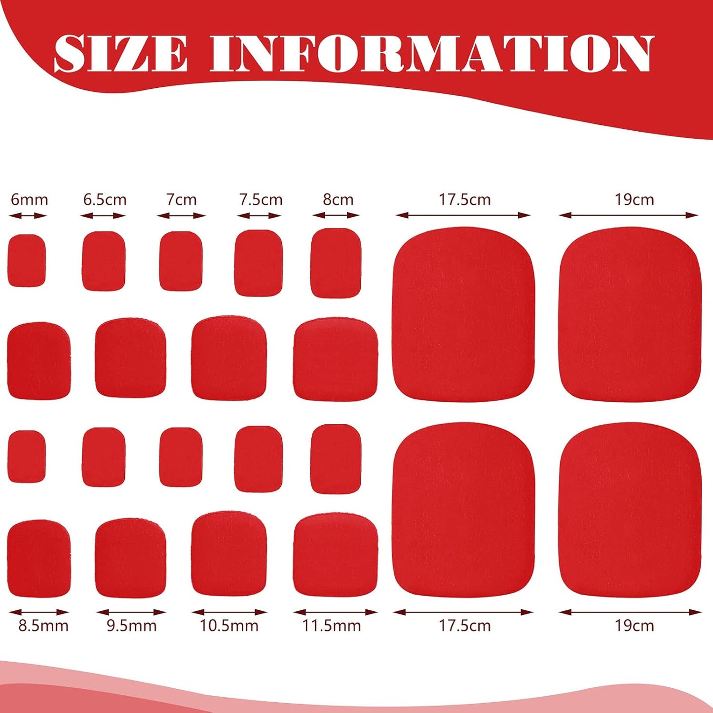 Maitys 352 Pieces 16 Sheets Toenail Polish Stickers Strips Adhesive Toe Nail Wraps Full Wraps Polish Strips DIY Manicure Decal with 2 Pieces Nail Files(Chic Color)