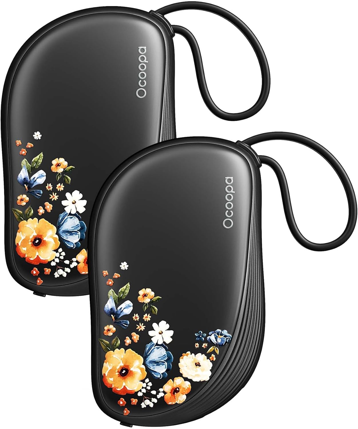 OCOOPA Hand Warmers Rechargeable 2 Pack, Ultra Slim Electric Hand Warmers, Portable Pocket Heater, Comb-Inspired, Fits in Gloves,UL Certified, Winter Essentials,UT5 Sway