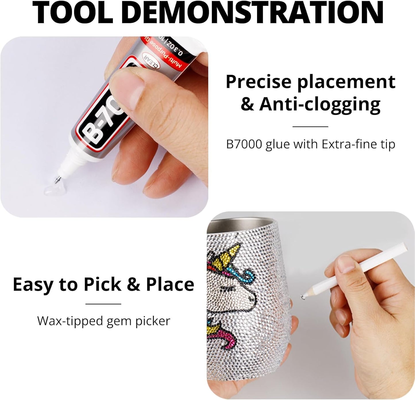 16000Pcs Flatback Pearls for Crafting, Ivory Flat Back Assorted Sizes 2/3/4/5/6/8/10mm Half Pearl Beads Bedazzling for Crafts Clothing Tumbler Shoes Wedding Gown Nails with B7000 Jewelry Making Glue