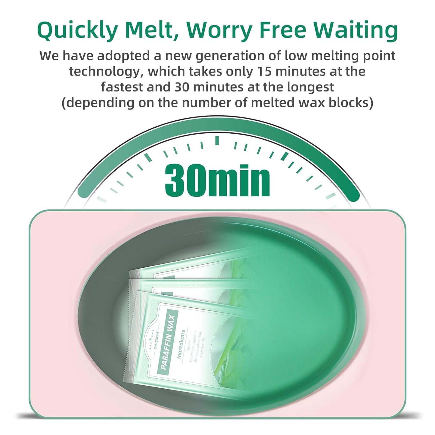 Paraffin Wax Refills, 10 Pack 200g Aloe Vera Scented Paraffin Wax Blocks for Paraffin Bath, Paraffin Wax Machine Refills for Hand Feet Dry Skin,Rrelieves muscle fatigue, Hydration and nourish