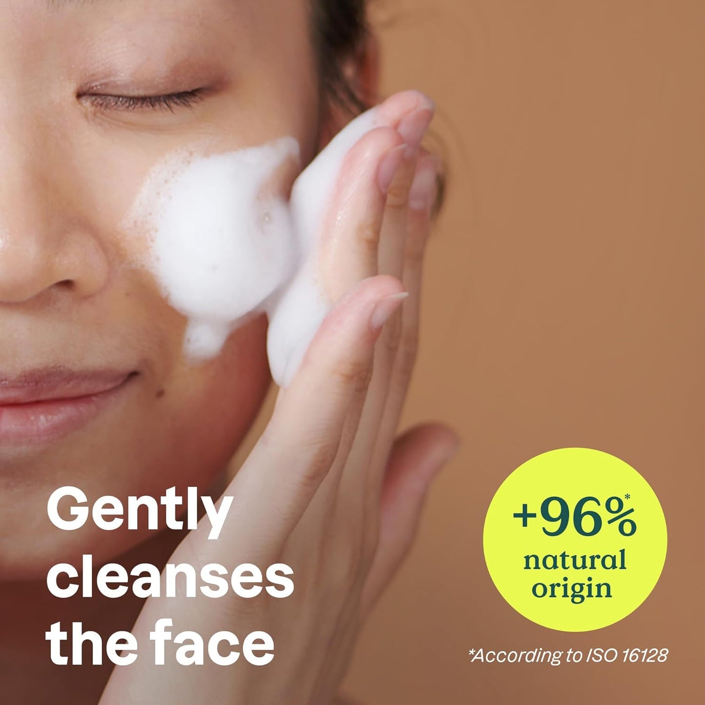 ATTITUDE Micellar Foaming Facial Cleanser, EWG Verified, Dermatologically Tested, Plant and Mineral-Based, Vegan, Lemon Leaves, 5 Fl Oz