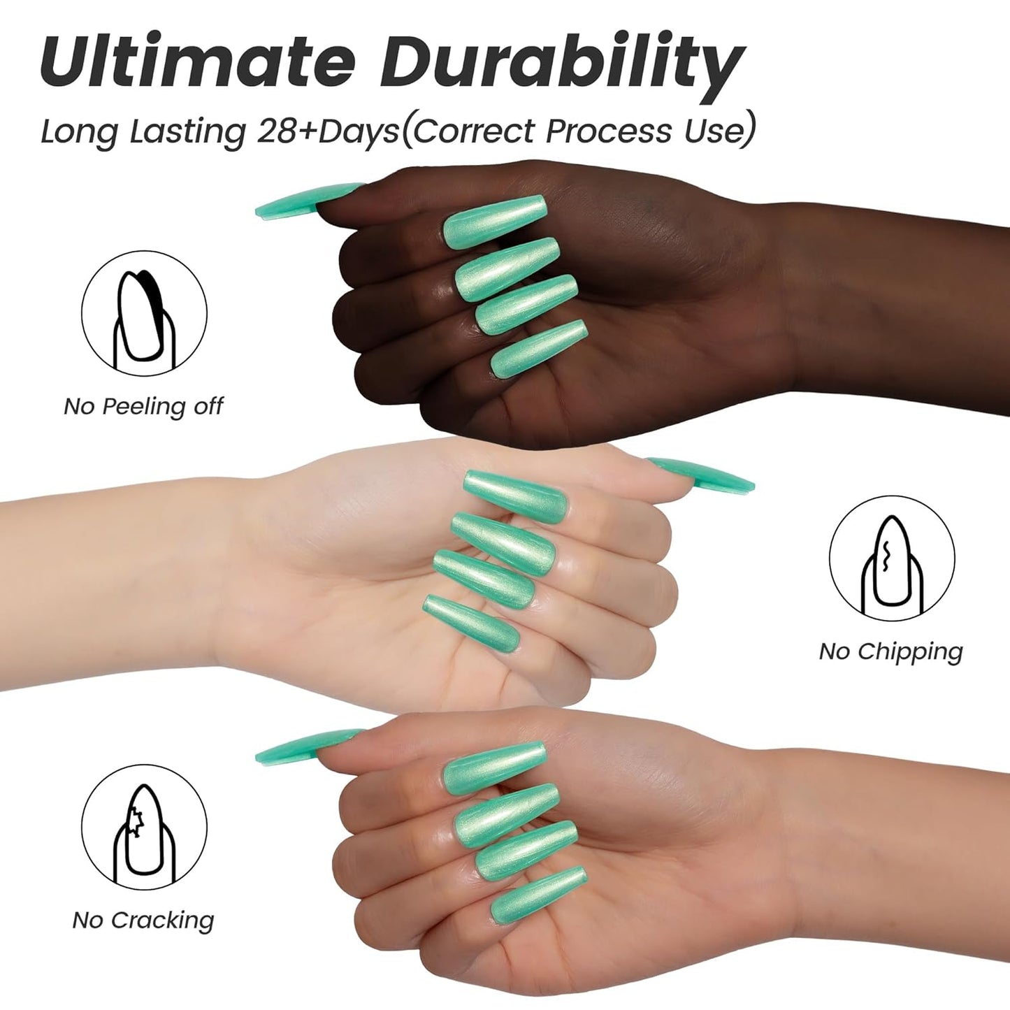 YTD Likomey Gel Nail Polish,15ml Pearl Lime Green Glitter Soak Off Nails Gel,Fall Winter Pearlescent Shimmer Shiny Sparkly Salon Home DIY Manicure UV Color Varnish,SF435