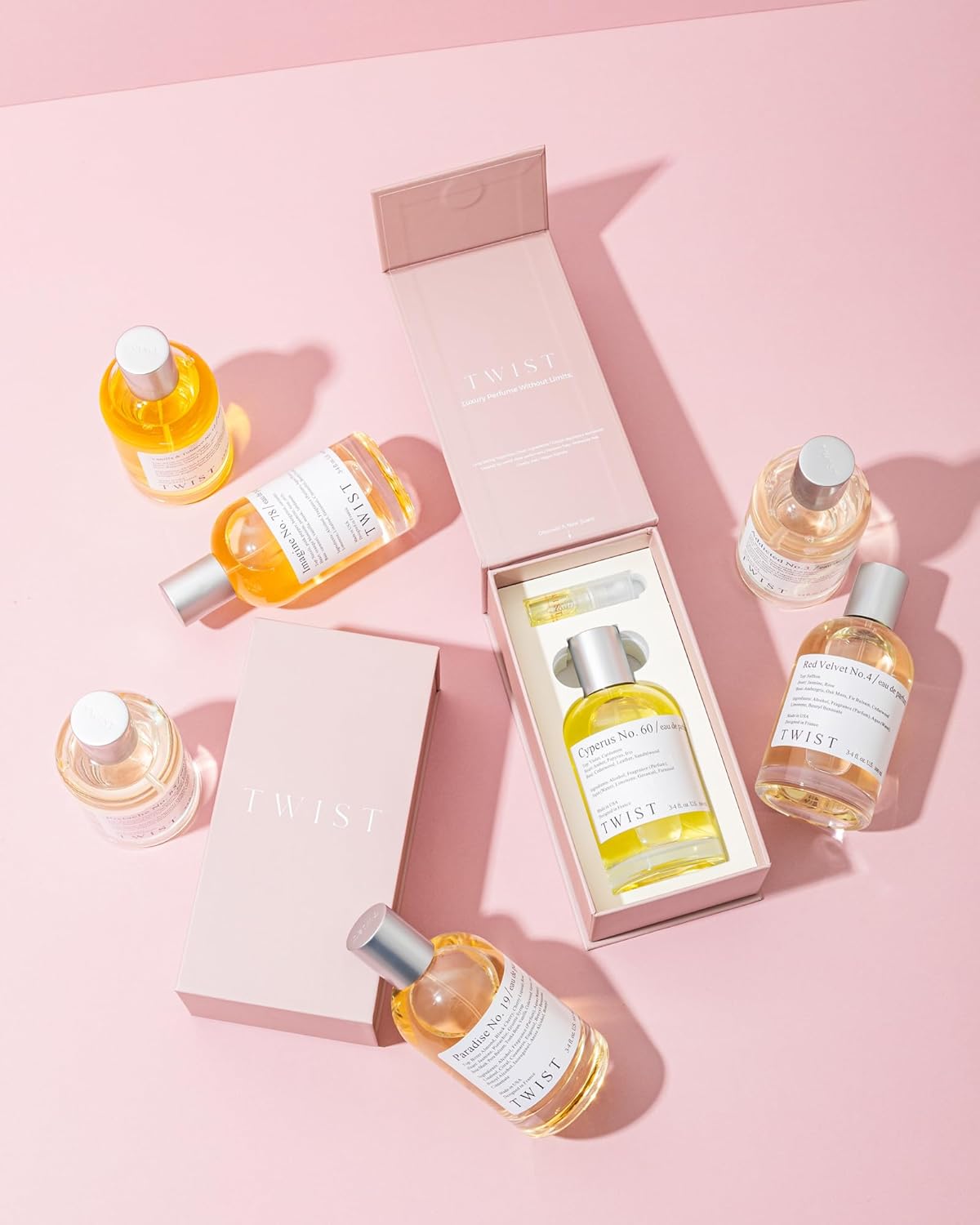 Twist Snow Musk No. 94 Inspired by The Body S. White Musk, Long Lasting Perfume For Women, Paraben Free, Vegan, Clean Ingredients, Fragrance - Spray 100 ml | 3.4 fl. oz.