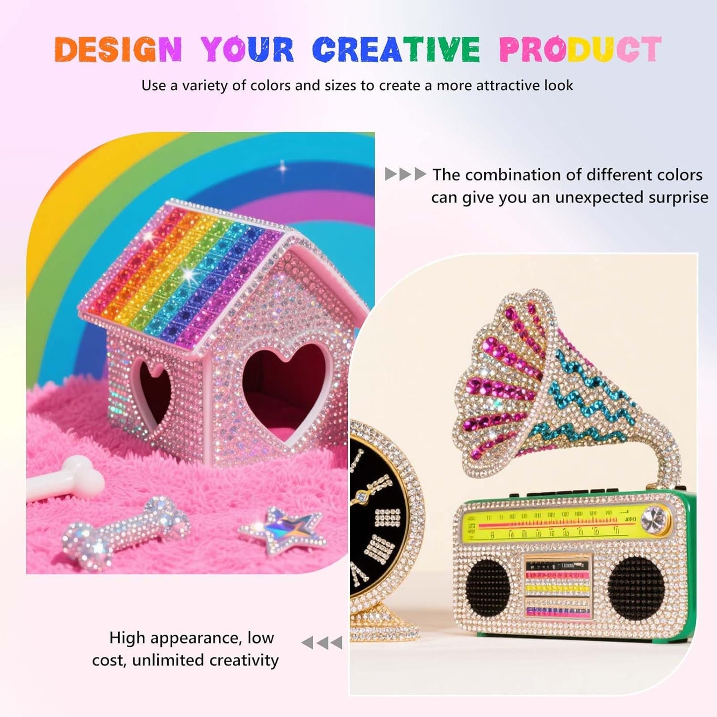 Morcheiong 17000Pcs Resin Rhinestones Green Flatback Crystals Diamond Includes Tweezers and Pickup Pen Suitable for Crafting DIY Nail Art Makeup Wedding Dress Clothing Mug