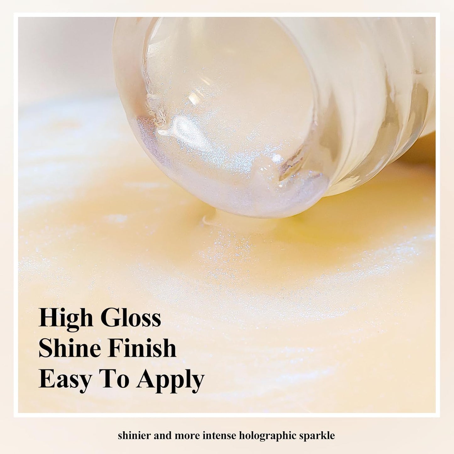 Nail Polish Quick Dry, Mermaid Shimmer Nail Lacquer Pearl White, Blue Aurora Effect, Air Dry Fast Fingernail And Toenail Polish Nail Pigment Natural Color Nail Concealer Polish, 12ML