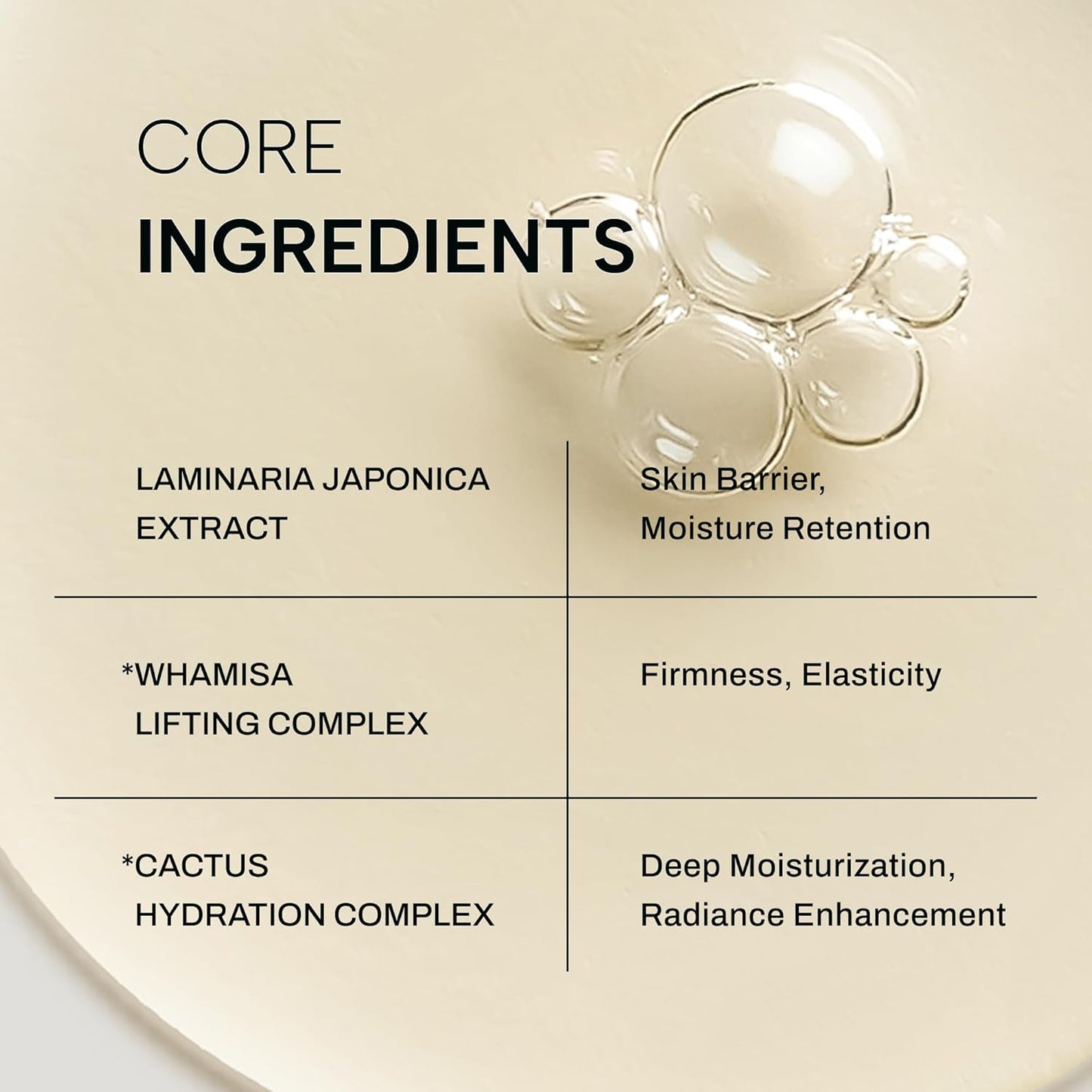 Whamisa Organic Cactus Magic Serum, Anti-Wrinkle & Brightening, Rejuvenation, Strengthen Skin Barrier, Probiotics, Hydrating, Facial Ampoule, Pore Refining (32ml)