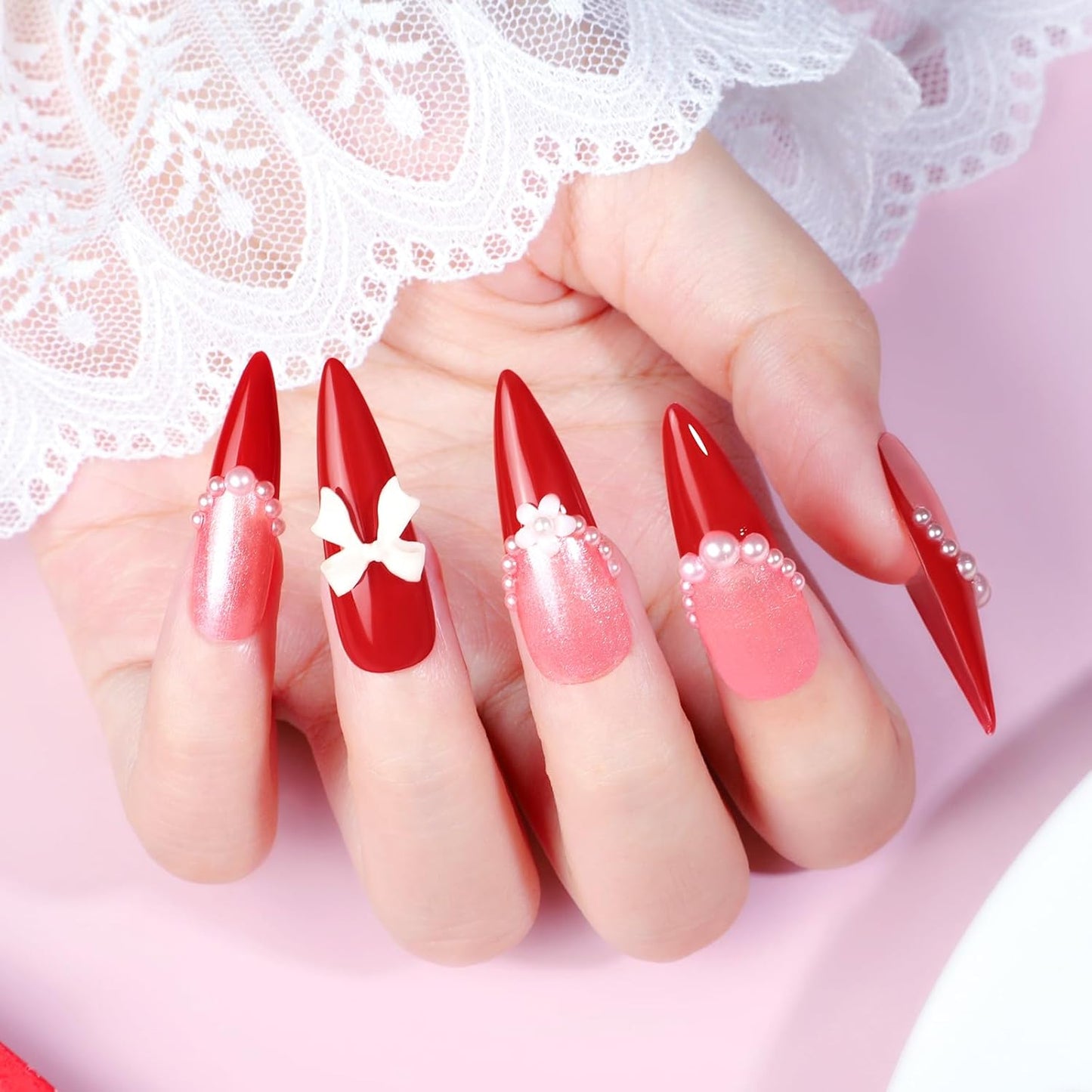 Peacecolor 39pc Gel Nail Polish Kit with U V Light, Pink Brown Nude Dark Red 22 Colors Pastel Gel Polish Kit with Base Top Coat Matte Glossy French Nail Art for Beginners Manicure DIY