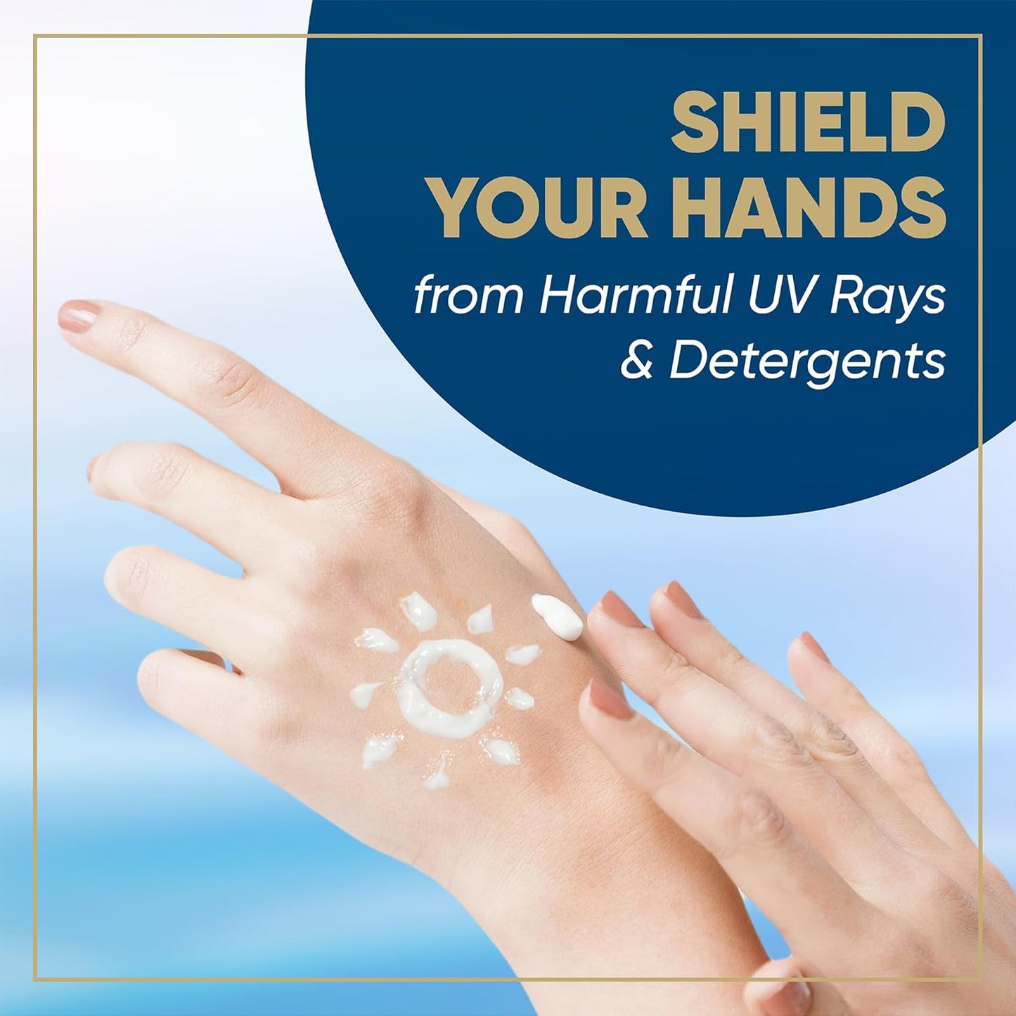 Multivitamin Hand & Nail Cream – Moisturizing Hand Lotion, Nourishing Hydration for Smooth Skin, Cuticle Care & Support for Stronger Nails - 3.4oz