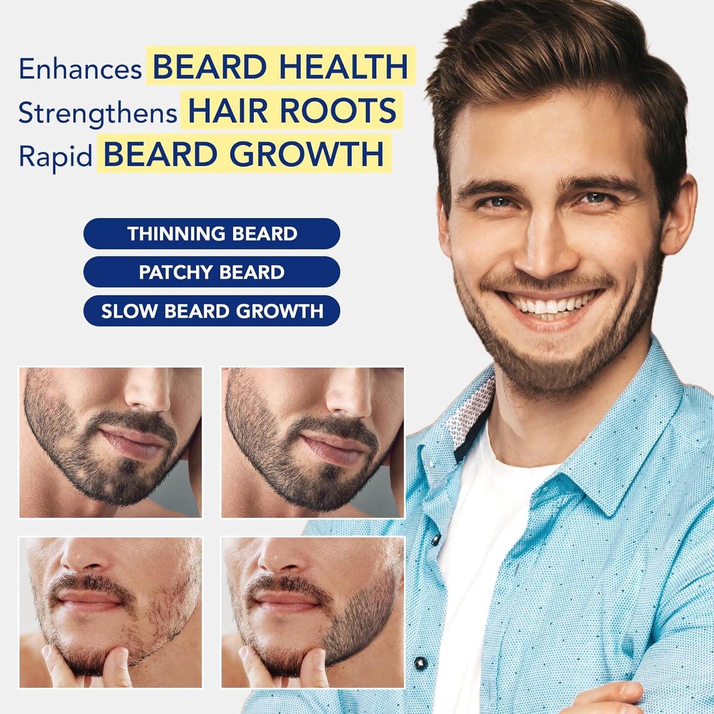 5% Minoxidil for Men Hair, Minoxidil for Women Hair Growth, Minoxidil for Men Beard, Minoxidil Spray, Minoxidil 5 Percent, Minoxidil 5% Hair Regrowth for Men 30ml x 2 Bottles