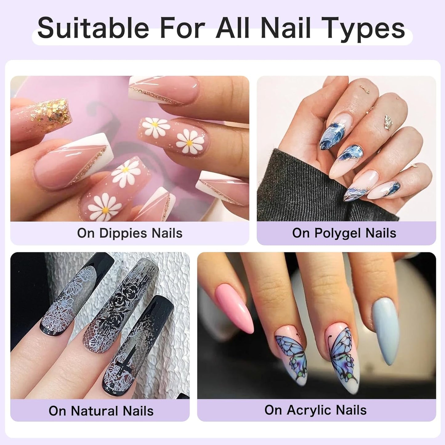 Nail Foil Glue Gel: Nail Art Foil for Foil Stickers Nail Glue Foil Transfer Gel - 15ML Transfer Glue Nail Art Manicure DIY Enthusiasts - Required LED Lamp Soak Off
