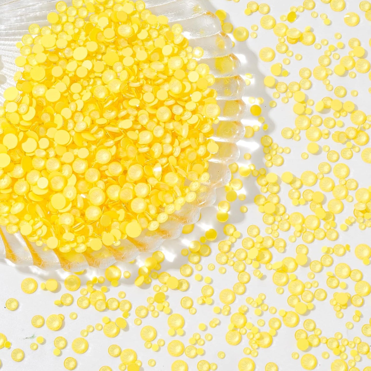 Mocha Citrine Flatback Rhinestones, Glass Rhinestones for Nail Art and Craft, Glue Fix, Loose Crystal Gemstones(Mocha Citrine, SS10, 1440pcs, 2.7-2.8mm)