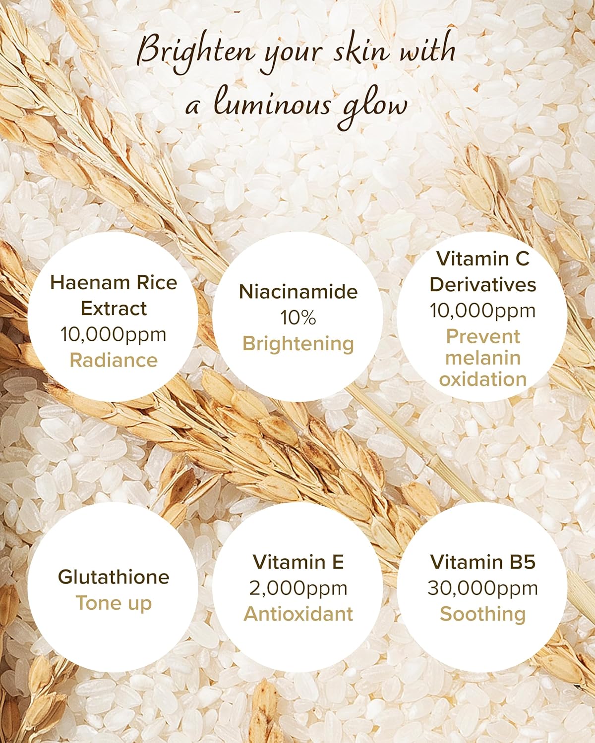 Mary&May SEOUL EDITION Rice Niacin 10% Triple Vitamin Serum - Korean Radiance Serum for Even Skin Tone and Healthy Glow - Niacinamide, and Vitamins - Fragrance-Free, Cruelty-Free, 2.7 fl.oz.