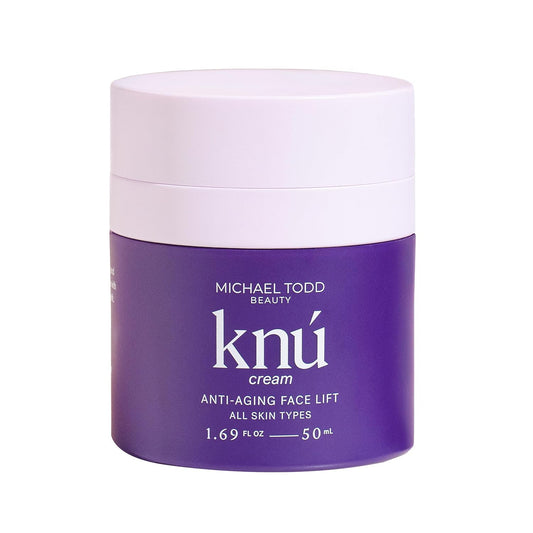 MICHAEL TODD Beauty KNU Cream – Face Lifting, Brightening & Tightening Cream – For Moisturizing & Rejuvenating – With Bakuchiol, Peptides & Snail Secretion – For All Skin Types – 1.68 fl oz/50 mL