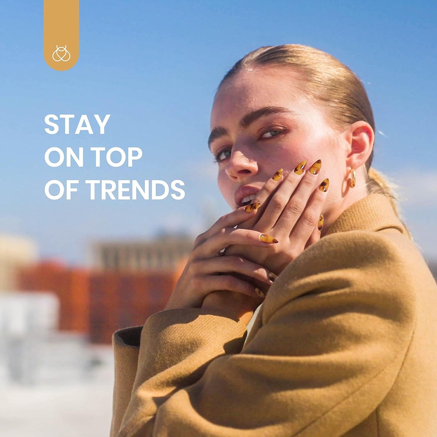 Beetles Fall Gel Polish with Blooming Gel - Amber Attraction 5 Colors Brown Gel Polish White Wine Fall Color Nail Polish Set Clear Blooming Polish Soak Off Uv Nail Art Gfit Set for Women