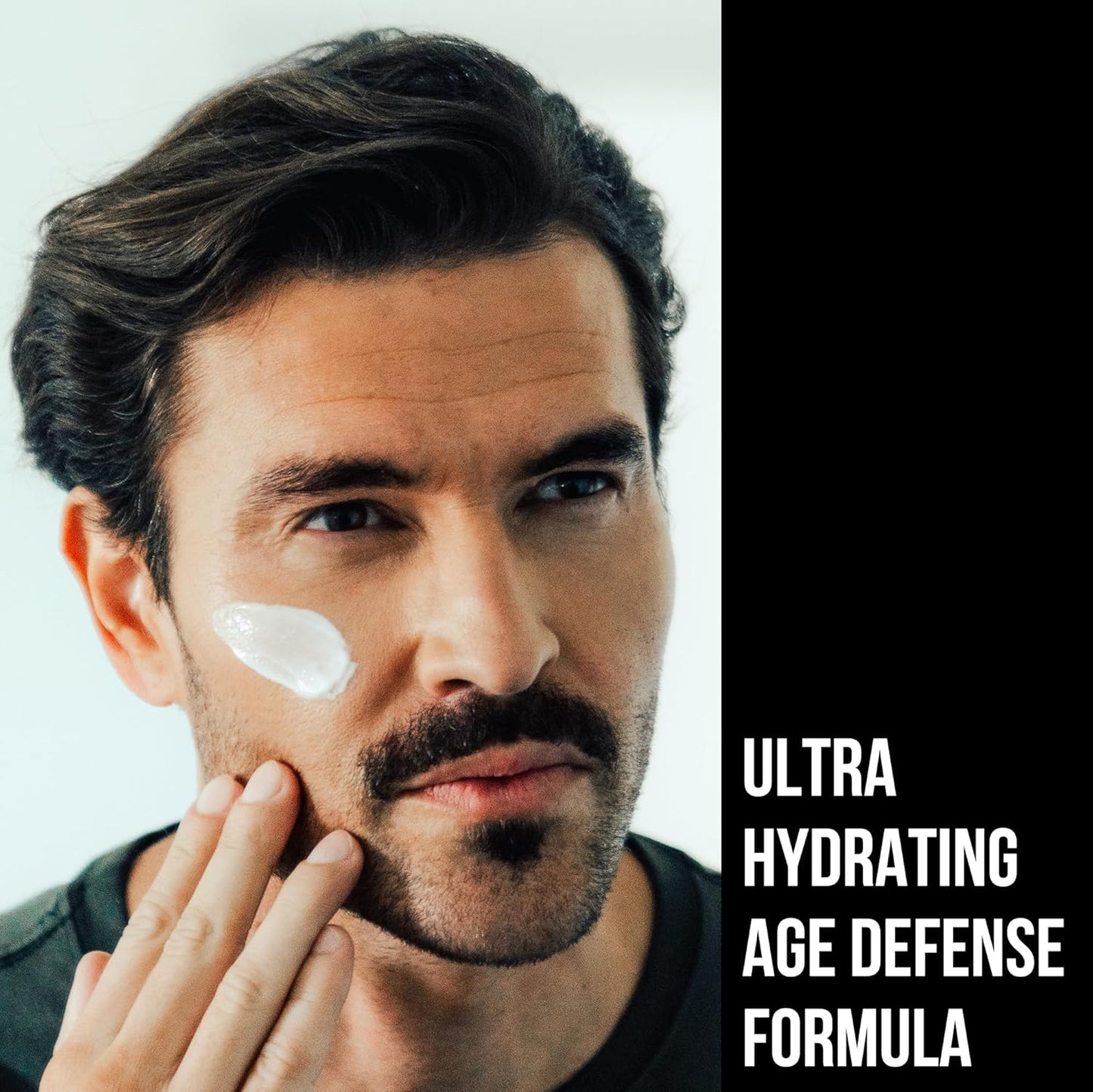 RUGGED & DAPPER - Mens Face Cream with Hyaluronic Acid - Ultra-Hydrating Mens Anti Aging Face Cream- 24 Hour Protection - 4 Month Supply - USA Made