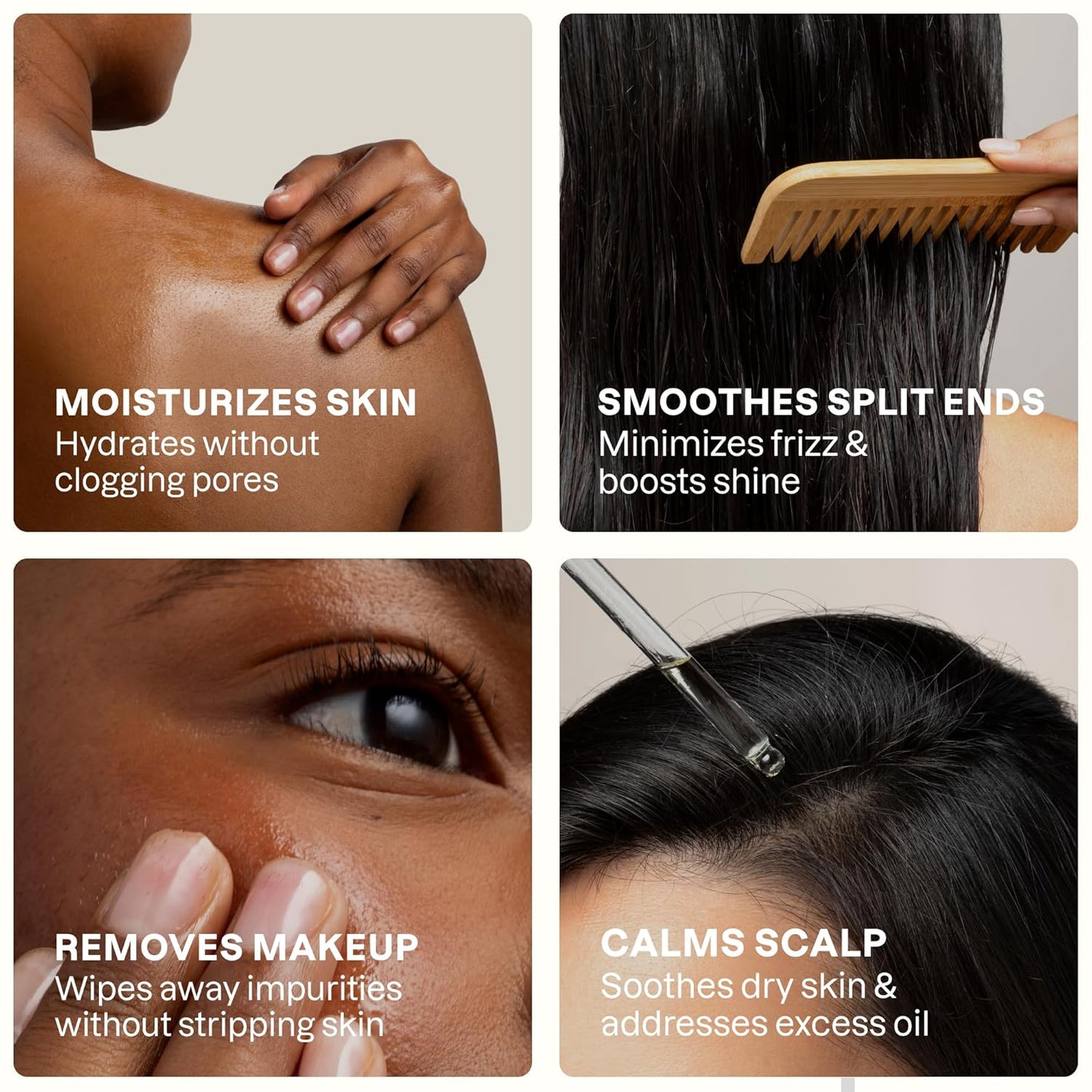 Cliganic Organic Jojoba Oil, 100% Pure (4oz) | Moisturizing for Face, Hair, Skin & Nails | Natural Cold Pressed Hexane Free | Base Carrier Oil