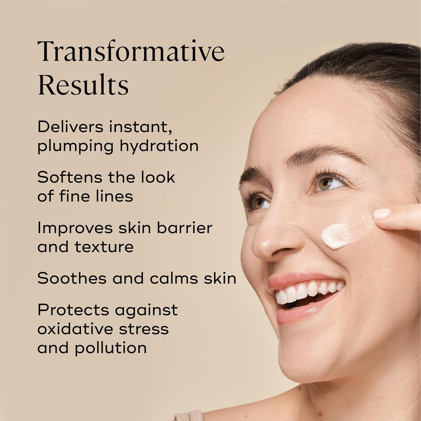 EVER Rich Face Moisturizer (Dry Skin)- Overnight Renewal Facial Lotion, Instant Face Lift Cream, Smooths Lines and Wrinkles, Restores Skin Elasticity, Packed with Urea, Squalane, and Vitamins