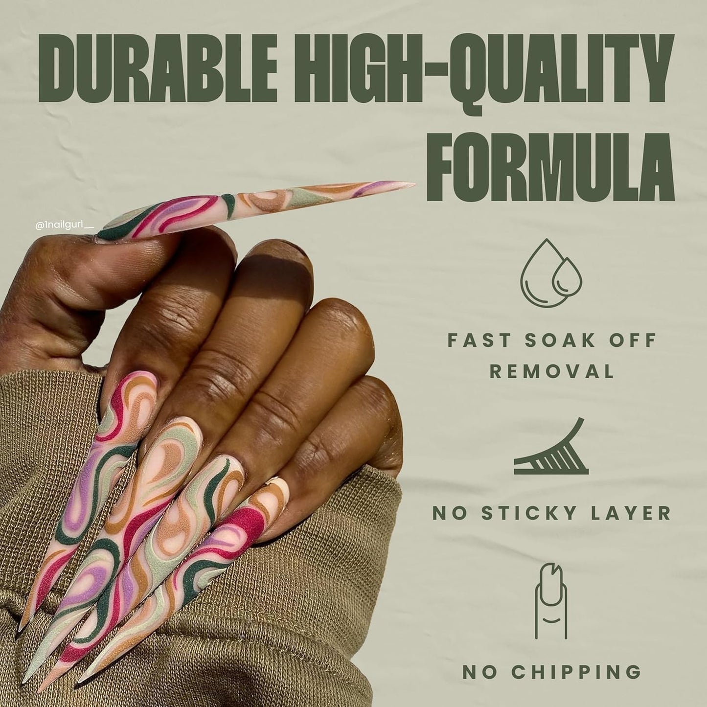 V Beauty Pure Non-Wipe Gel Top Coat Nail Polish (Matte) - Long-Lasting No Chip Nail Polish Topcoat with Matte Finish for Stronger Nail Beds - Led & UV Light Gel Polish for Pedicures & Manicures, 15 ml