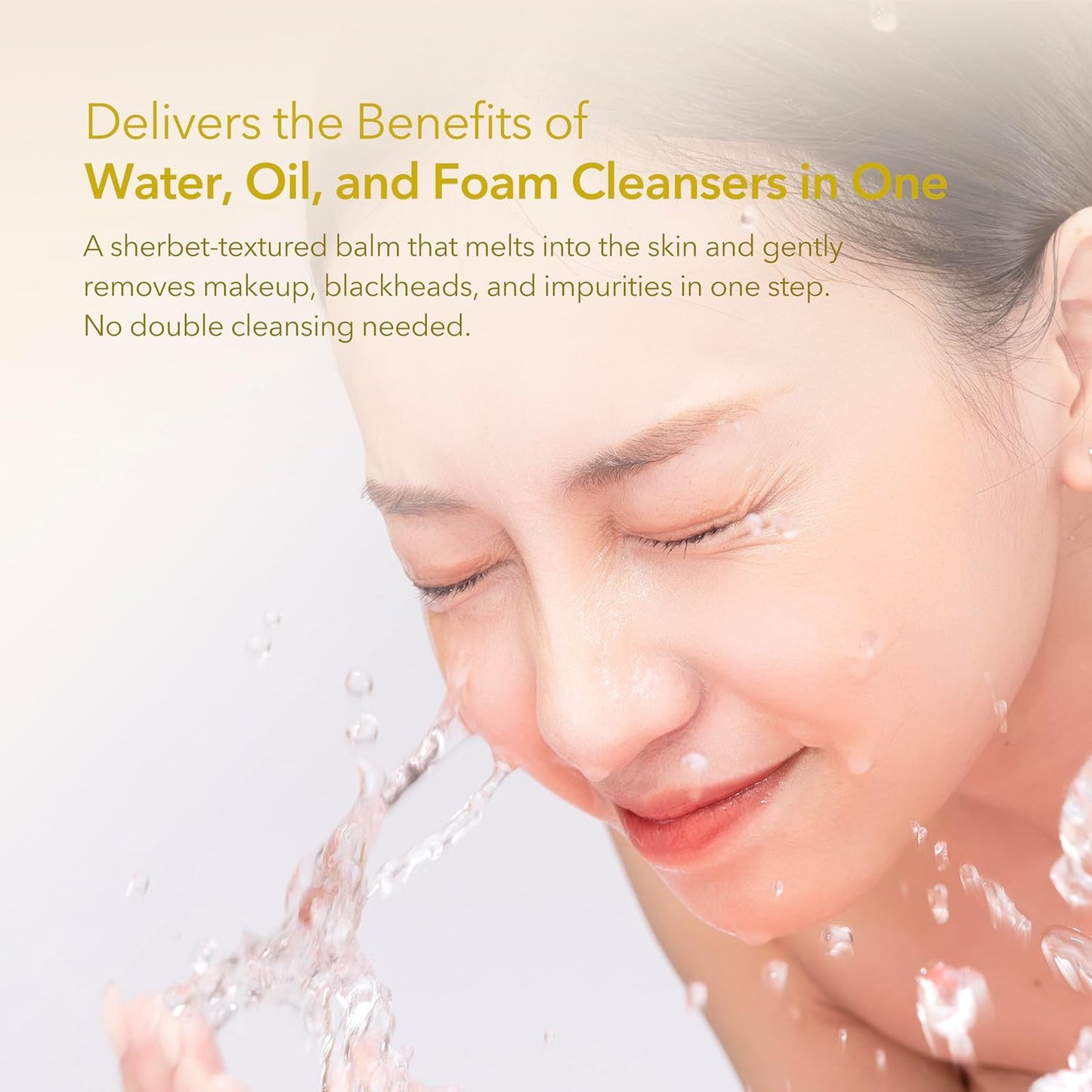 Edelweiss Cleansing Balm – Vegan Makeup Remover and Face Cleanser with Natural Flower Extracts. Korean Skincare, No Parabens or Sulfates (3.38 fl oz)